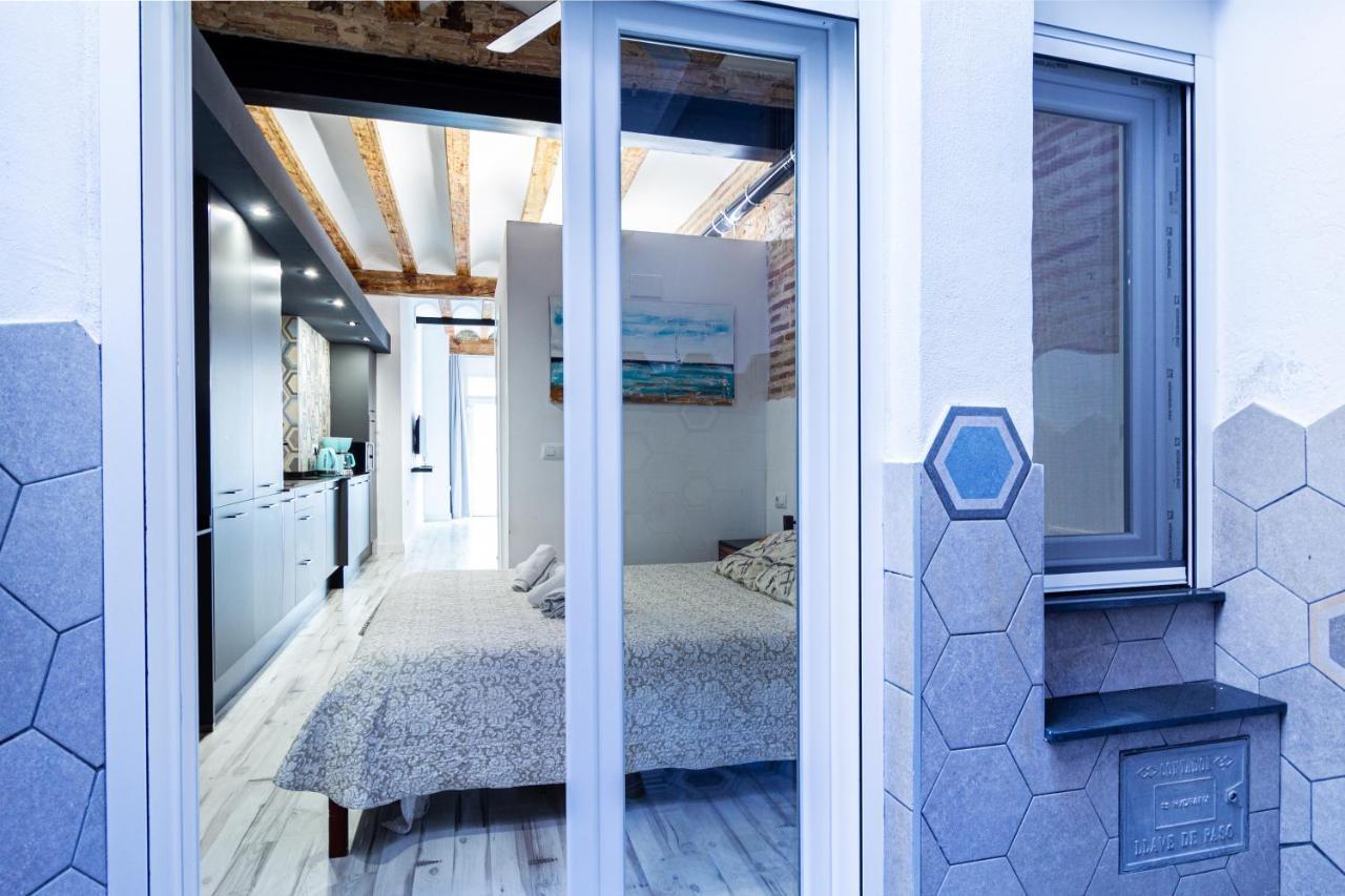 Chic Estudio Privado Al Lado De La Playa Валенсия Экстерьер фото